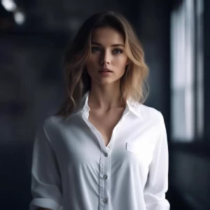 Белая рубашка - прелесть